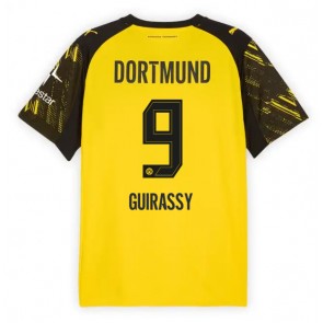 Lacne Muži Futbalové dres Borussia Dortmund Serhou Guirassy #9 2025-26 Krátky Rukáv - Domáci